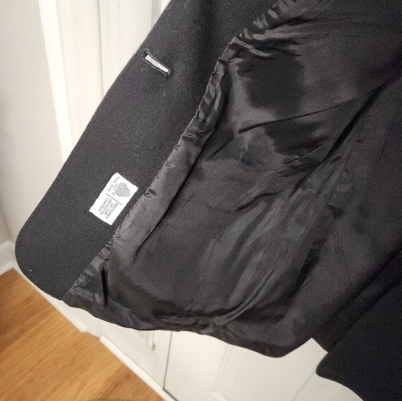 Women's Herman Geist 100% Wool Blazer Jacket Size 8 - Picture 6 of 8